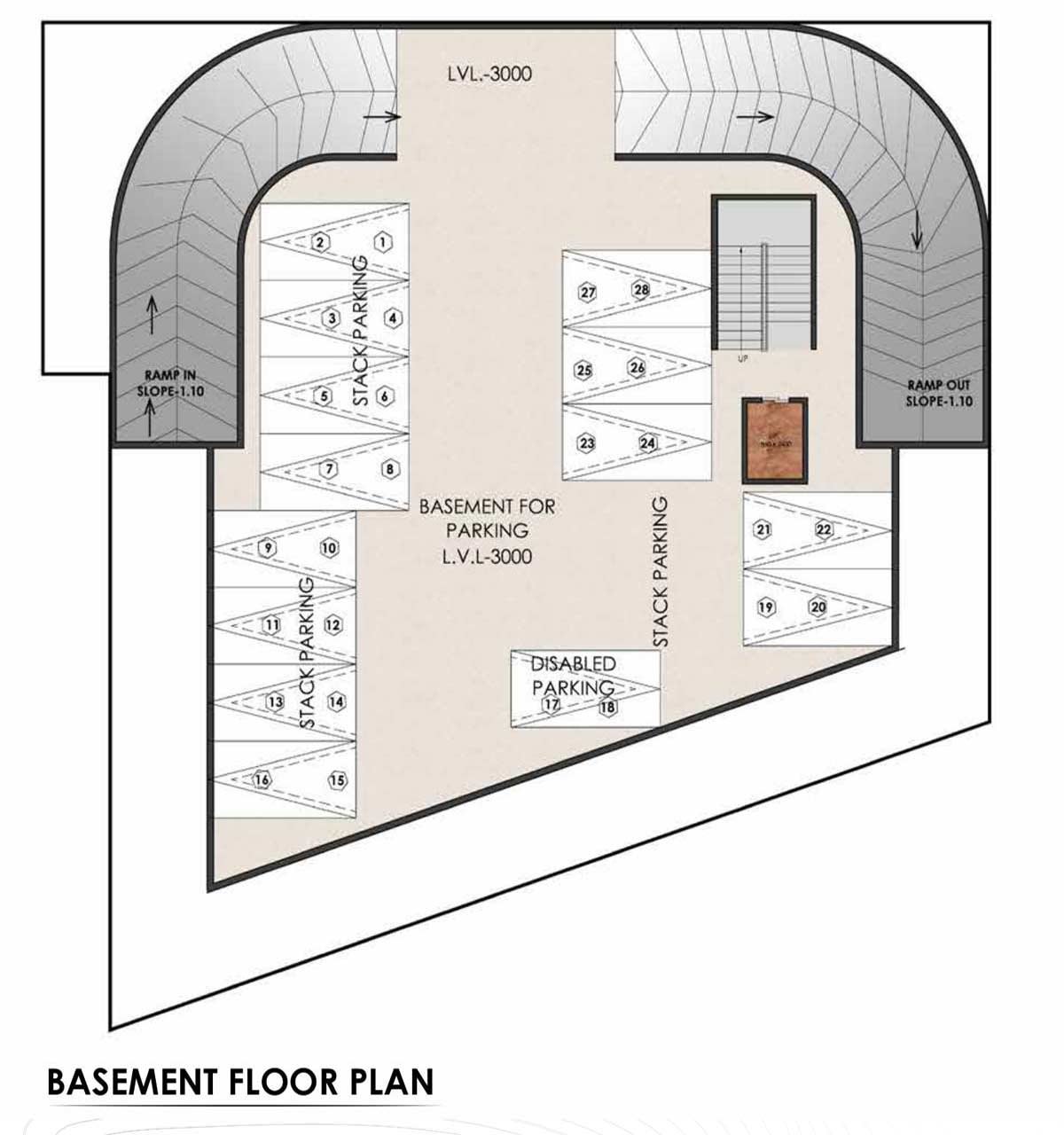 JMS Pride Avenue Basement Floor Plan